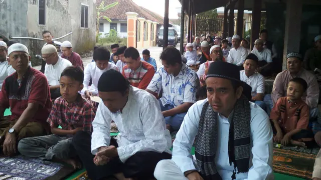 Jemaah Ukhuwah Islamiyah Majalengka Rayakan Lebaran Hari Ini