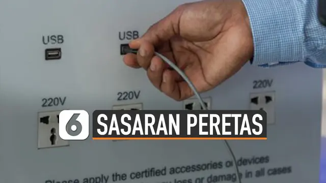 VIDEO: Tempat Pengisian Daya di Bandara Jadi Sasaran Peretas