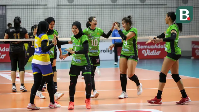 Jakarta Mandiri Popsivo Polwan Vs Jakarta Pertamina Fastron