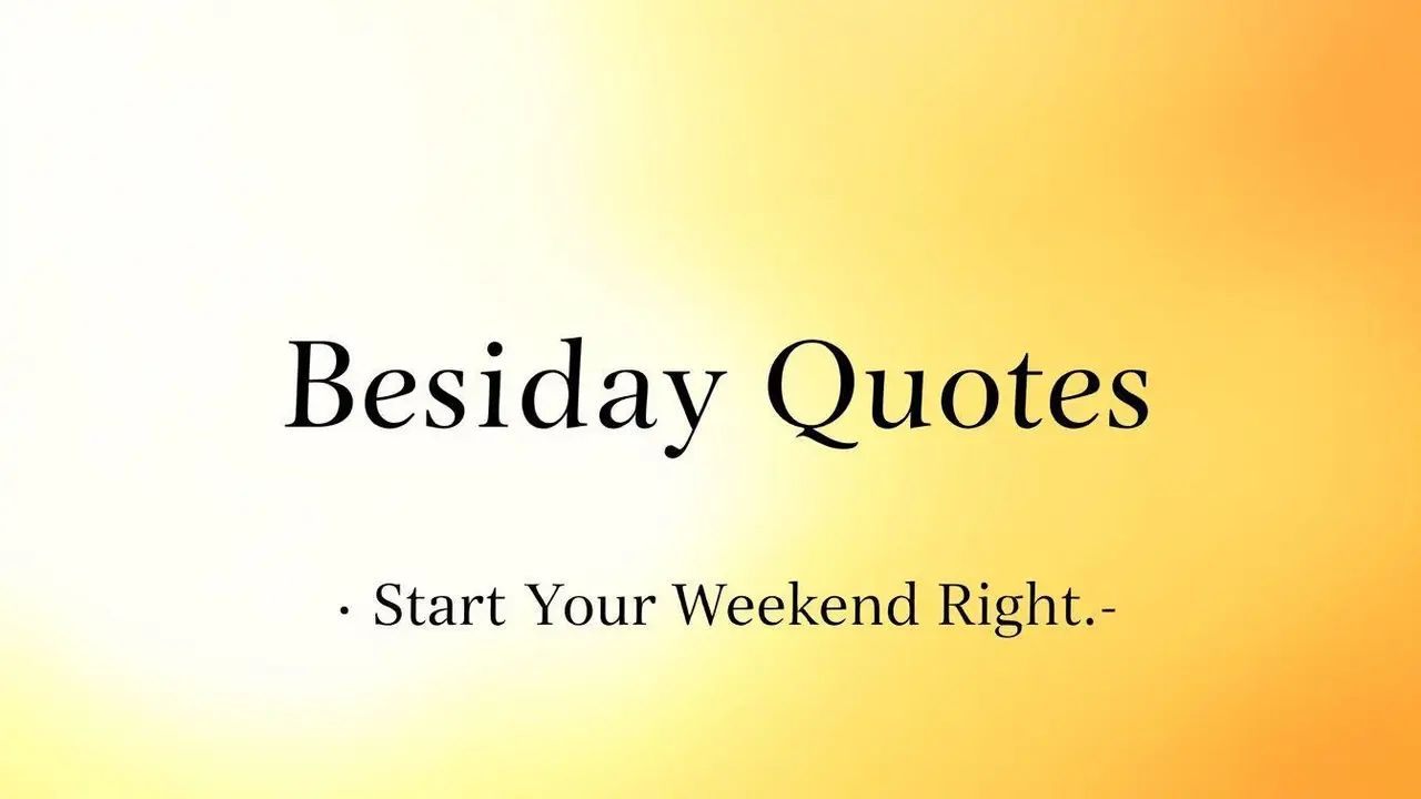 Best Friday Quote