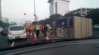 Awal Pekan, Sejumlah Kecelakaan Warnai Lalu Lintas Jakarta