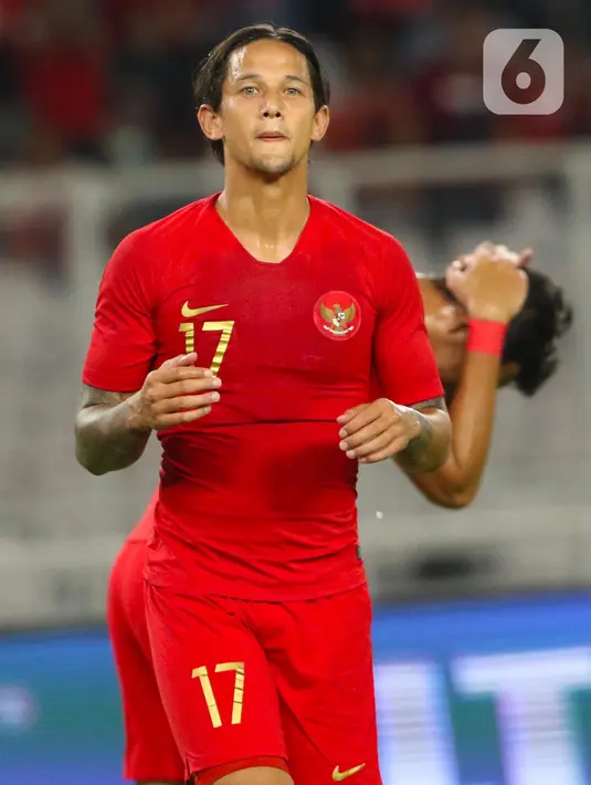 Irfan Bachdim merupakan mantan pemain timnas Indonesia. Ia aktif bermain sejak 2010 hingga 2019. (Liputan6.com/Helmi Fithriansyah)