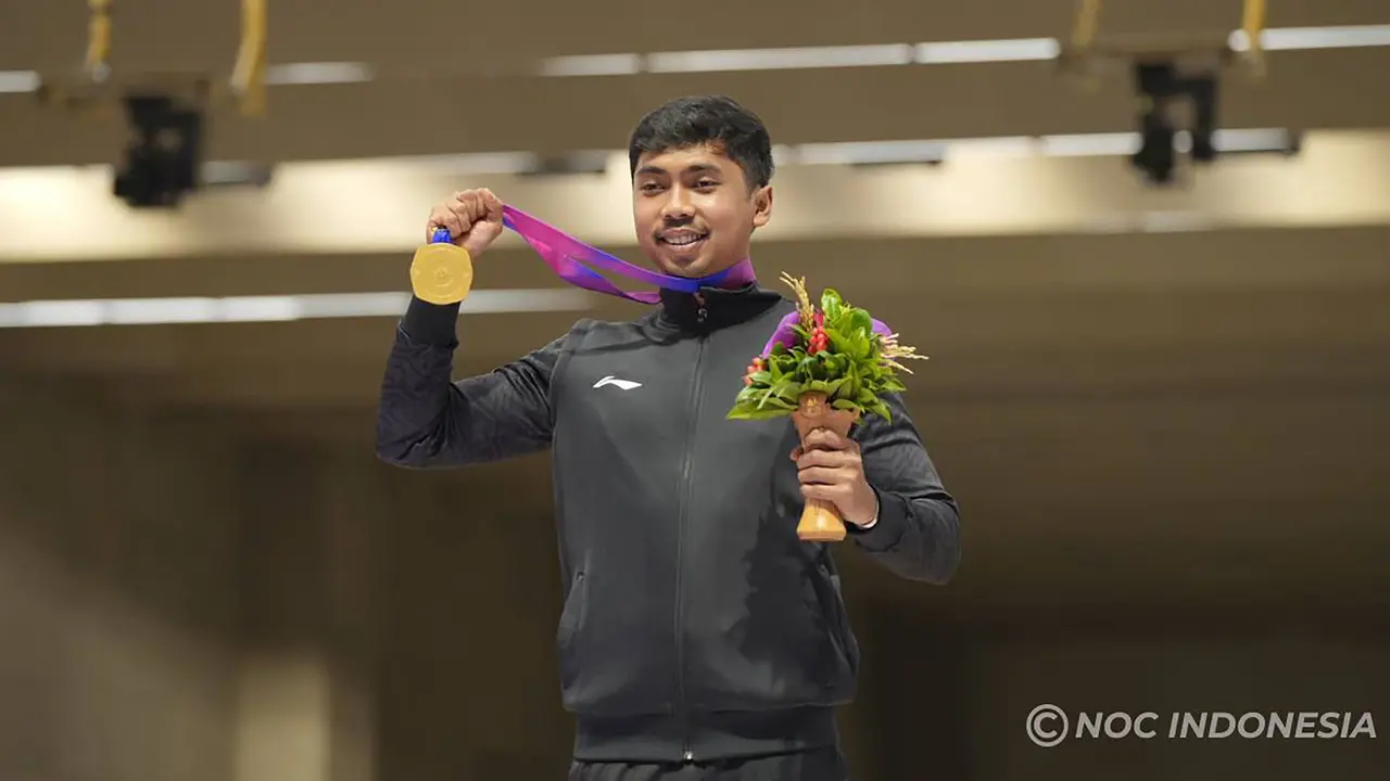 Muhammad Sejahtera Dwi Putra sumbang emas kedua di Asian Games Hangzhou 2022