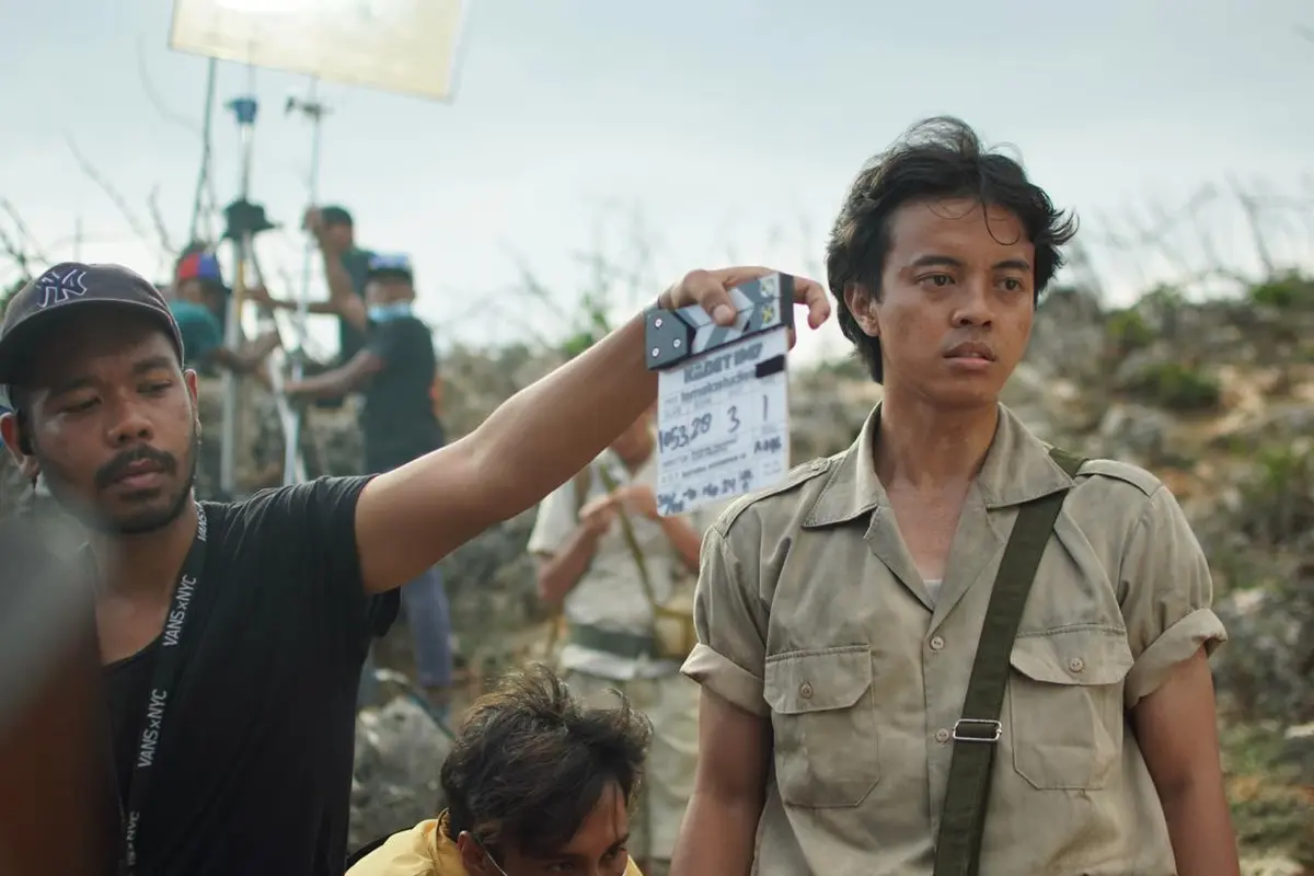 Bisma Karisma syuting film Kadet 1947