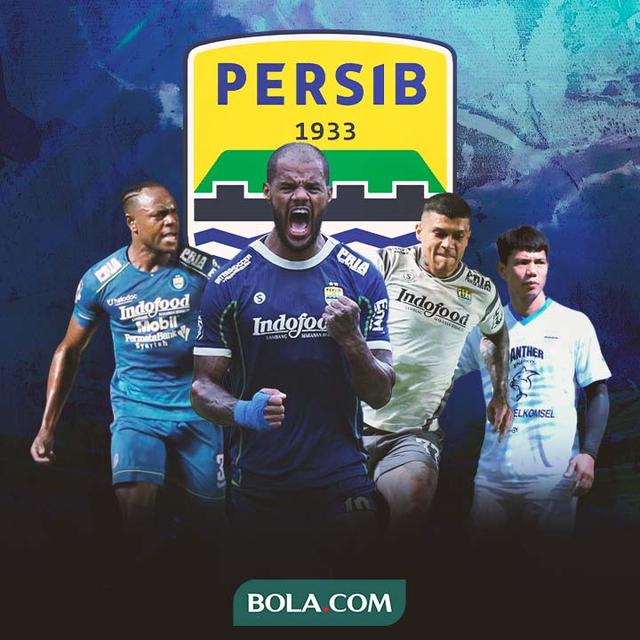 Persib Bandung - Victor Igbonefo, David da Silva, Ciro Alves, Achmad Jufriyanto