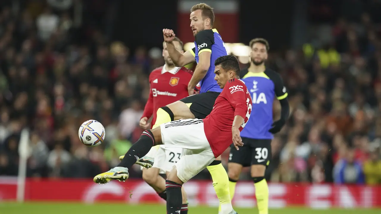 Foto: Son dan Kane Tak Berkutik, MU Bungkam Tottenham Hotspur di Liga Inggris