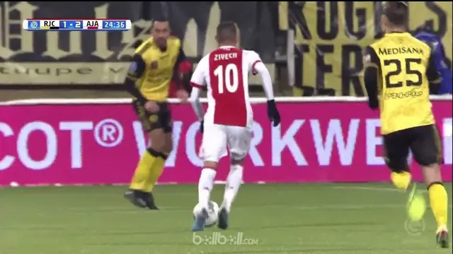 Ajax terus mempertahankan posisi mereka di peringkat kedua klasemen sementara Eredivisie usai meraih kemenangan 4-2 atas Roda JC, ...