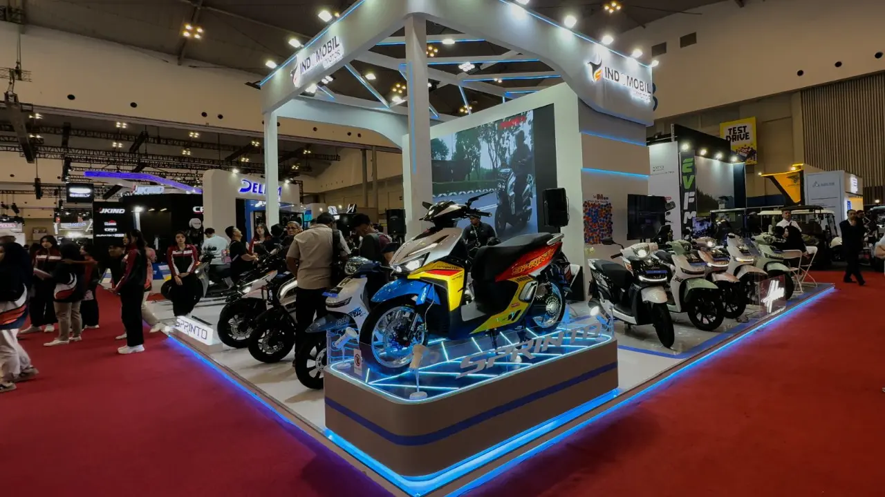 Baru Meluncur di GJAW 2025, Pesanan eMotor Sprinto Nyaris 500 Unit (ist)