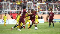 Duel Persiter vs PSM di babak 64 besar Piala Indonesia 2018, Sabtu (22/12/2018), di Stadion Stadion Kia Raha, Ternate. (Bola.com/Abdi Satria)