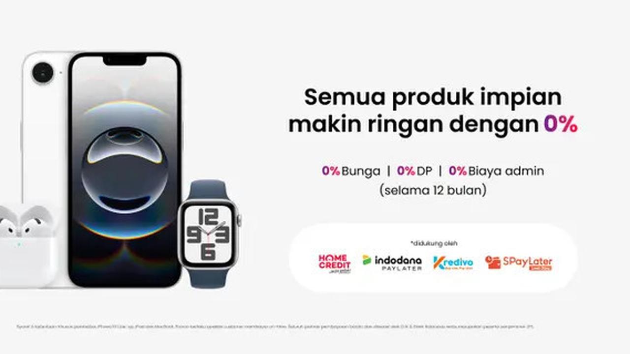 Deretan Promo iPhone 17 Series dan iPhone Air di iBox, Digimap, dan Blibli