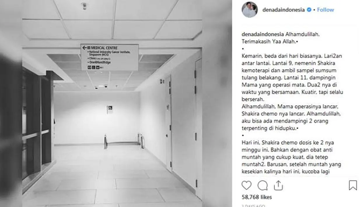 (Instagram/denadaindonesia)