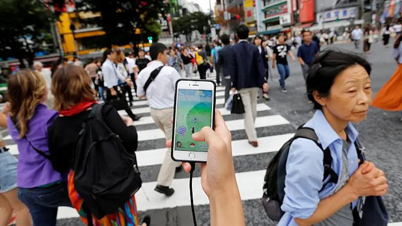 Kehebohan Pokemon Go di Jepang