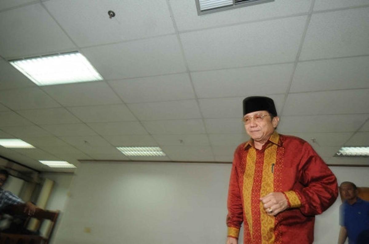 Waryono Karno bacakan nota pembelaan atas tuntutan JPU