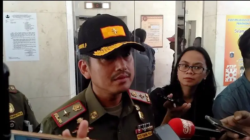 Kepala Satpol PP DKI Yani Wahyu