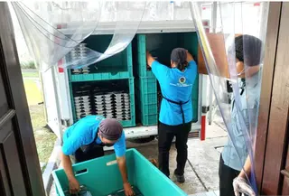 Aktivitas Petugasa SPPG di Cinere (Dok: Antara)