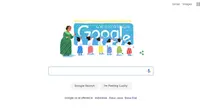 Google Doodle memperingati ulang tahun ke-132 Dewi Sartika, Pahlawan Nasional Indonesia (Sumber: Google)