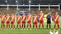 Andik Vermansah dan rekan setim di Selangor FA ditarget pelatih Zainal Abidin Hassan untuk terus menempel penguasa klasemen, Felda United dan Johor Darul Ta'zim. (Bola.com/Facebook Selangor FA)