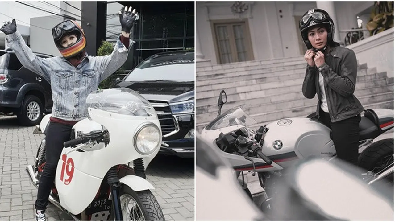 Bisa Tampil Garang, Ini 7 Gaya Selebriti Cewek dengan Moge