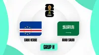 Prediksi Tanjung Verde Vs Arab Saudi di Piala Dunia 2026: Sang Debutan di Ambang Sejarah Baru