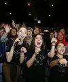 Bintang film Danur 2: Maddah Prilly Latuconsina tak menyangka menyaksikan antusias penonton dengan film barunya. Datang dari berbagai kota dengan dandanan seperti hantu. (Nurwahyunan/Bintang.com)