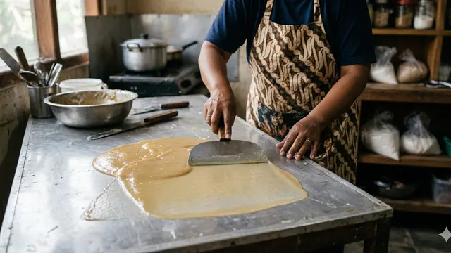 Cara Membuat Kantong Biodegradable dari Singkong (Foto: Gemini AI)