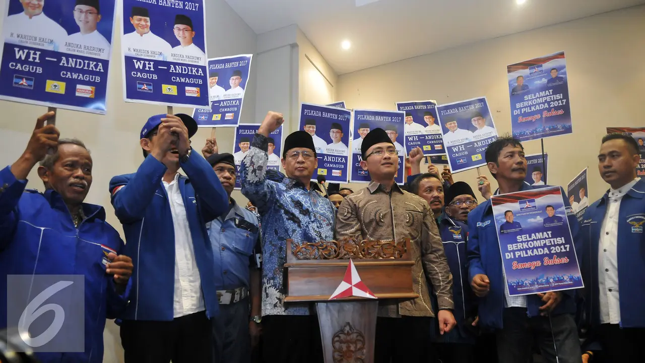 20160808- Partai Demokrat Usung Wahidin-Andika Maju di Pilgub Banten- Johan Tallo