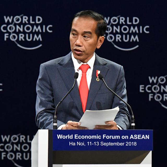 Pidato Di Forum Ekonomi Dunia Jokowi Sebut Thanos Keliru Bisnis Liputan6 Com