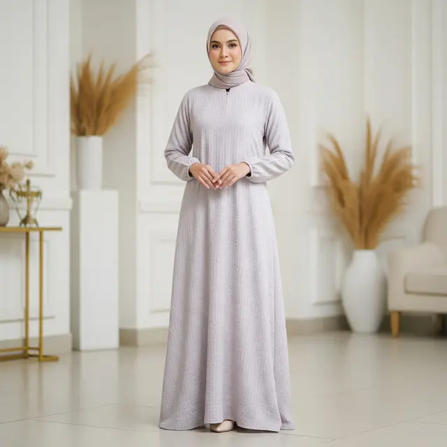 Model Gamis Old Money untuk Lebaran 2026
