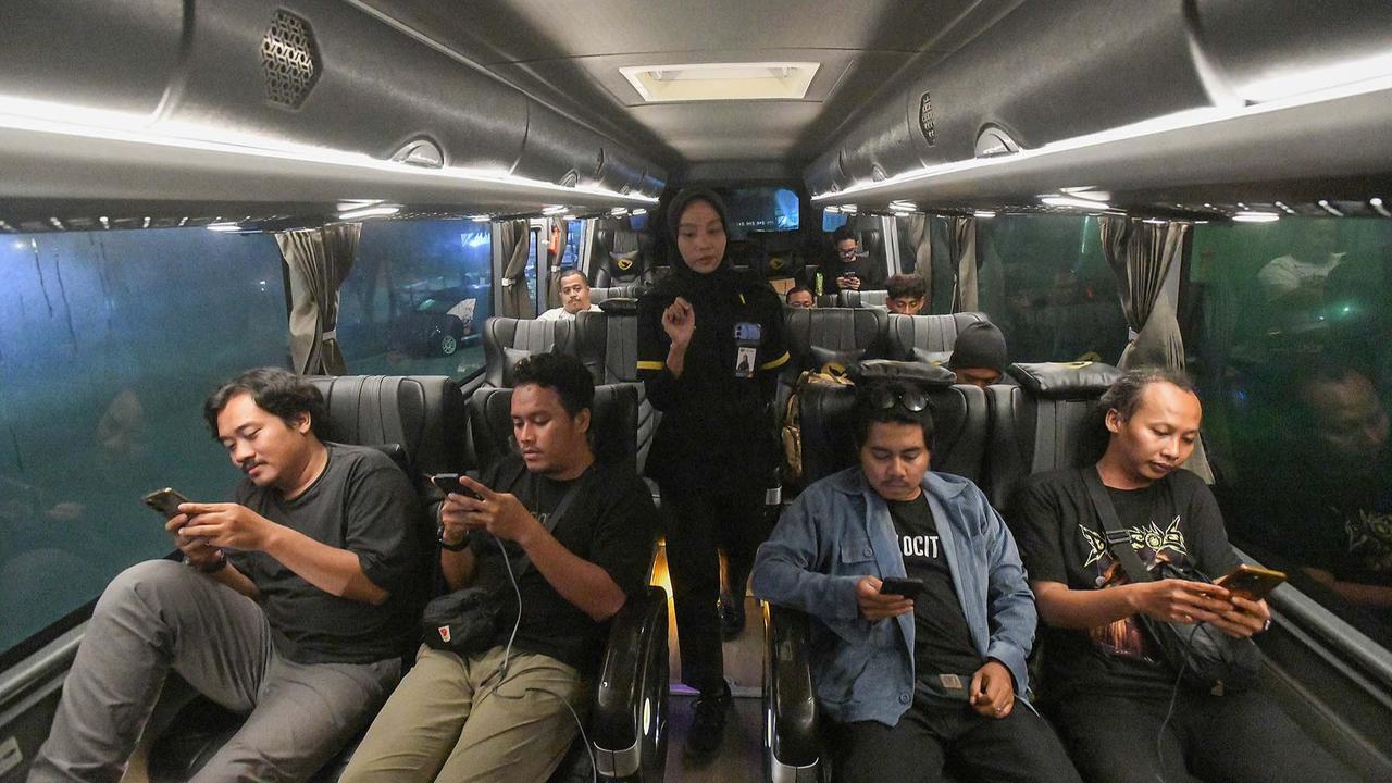FOTO: Merasakan Sensasi Kenyamanan Bus AKAP Premium Jakarta-Madiun