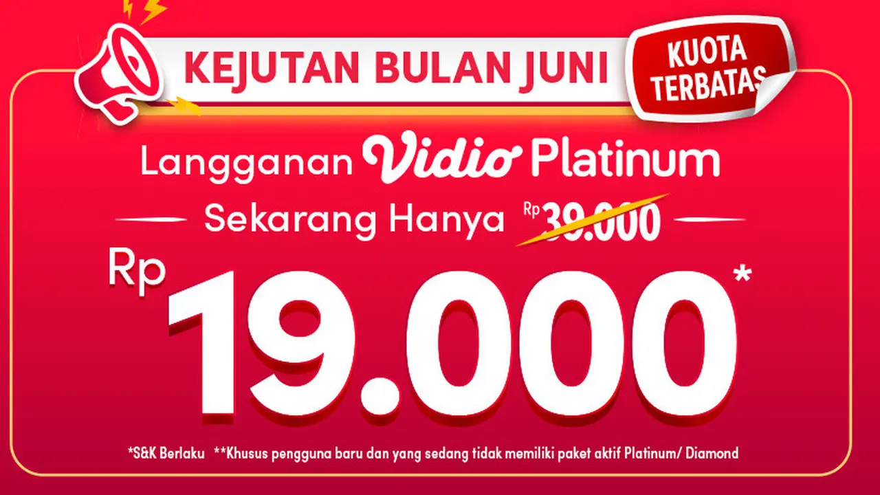 Nonton Pertandingan Bola Hingga Balapan Hanya 19.000 Rupiah di Vidio