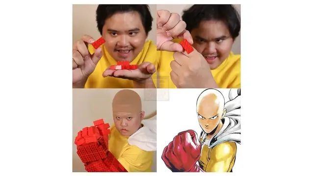 6 Cosplay Low Budget Jadi Saitama One Punch Man Ini Bikin Ngakak