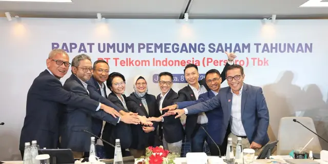 RUPST Telkom Setujui Dividen Rp21,9 Triliun, Susunan Direksi Tetap Dipertahankan