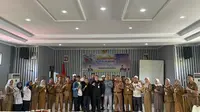 Kemendikbudristek menggelar Workshop Tata Kelola Festival Tradisi Junjung Pusako bersama Pemerintah Kabupaten Sarolangun, Jambi. (Istimewa)