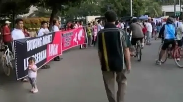 Pro-Kontra Ahok Vs DPRD di Car Free Day