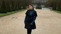 Nagita Slavina saat pelesir ke Prancis. (dok. Instagram @raffinagita1717/https://www.instagram.com/p/B5-45GFBVkV/Putu Elmira)