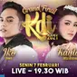 Iko (Bima) dan Kayla (Deli Serdang) akan tampil di Grand Final KDI 2021. (IST)