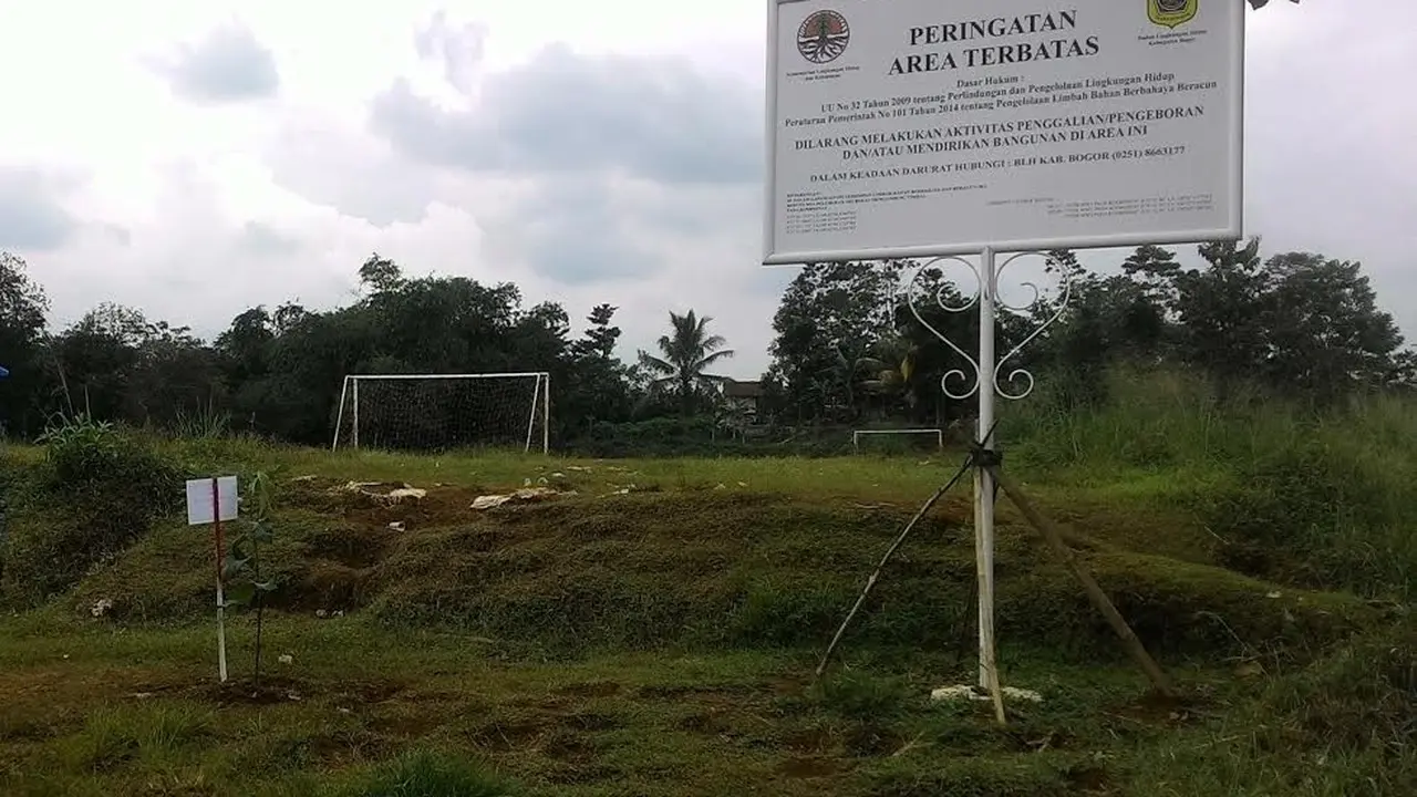 Kontaminasi Timbal Desa Cinangka Bogor
