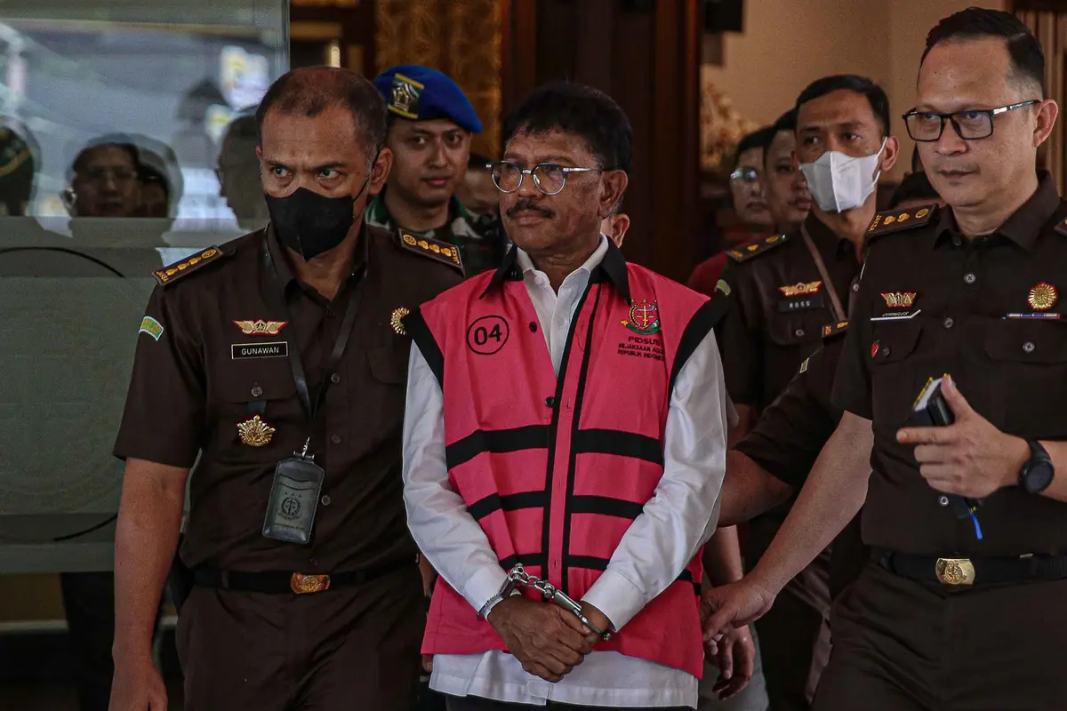 Ditahan Kejagung, Menkominfo Johnny G. Plate Huni Rutan Salemba