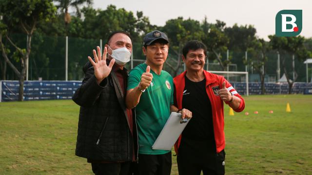 Latihan Timnas Indonesia U-20 untuk Persiapan Kualifikasi Piala Asia U-20 2023