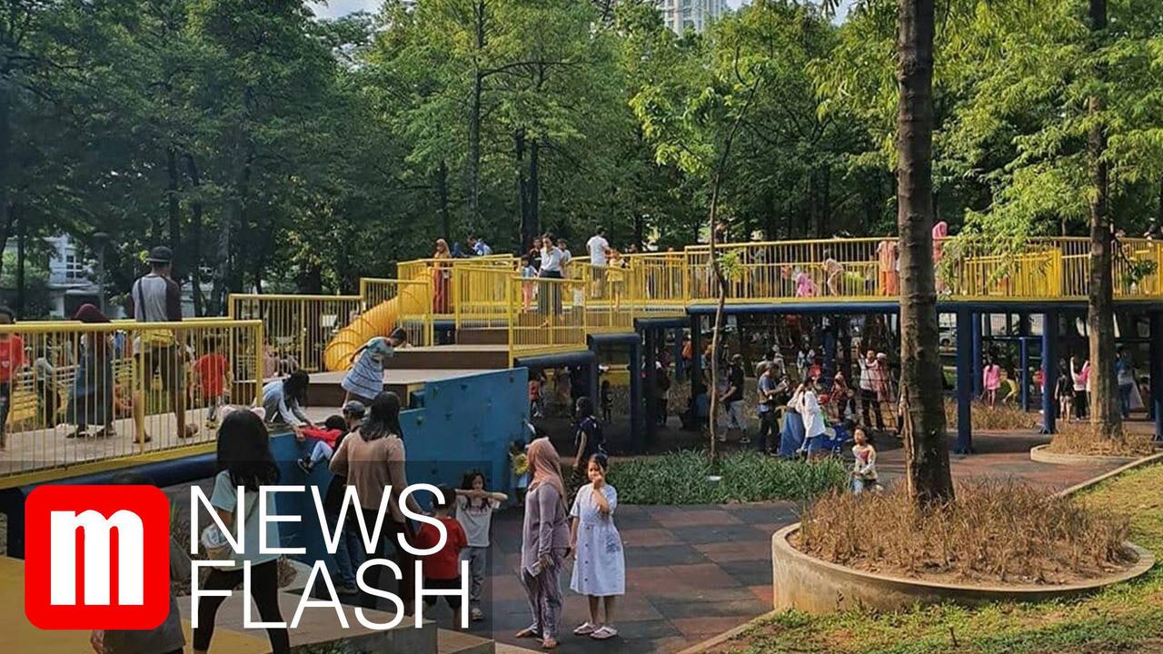 VIDEO: Melihat Wajah Baru Taman Puring, Lebih Hijau dan Ramah Anak