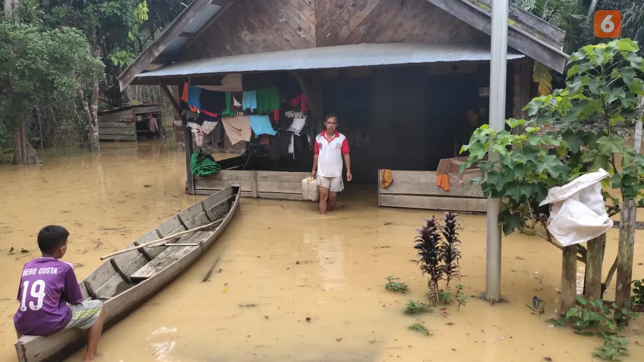 Banjir di Kabupaten Lamandau