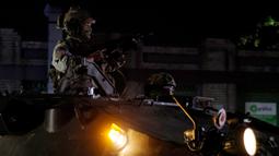 Pemerintah Chile pada hari Selasa (25/2/2025) menetapkan keadaan darurat dan memberlakukan jam malam di sebagian besar wilayah negara itu, termasuk ibu kota Santiago. (Javier TORRES/AFP)