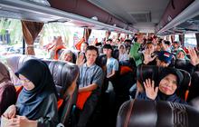 Kontribusi PTPP di Program Mudik Gratis BUMN, Antarkan Pekerja ke Kampung Halaman
