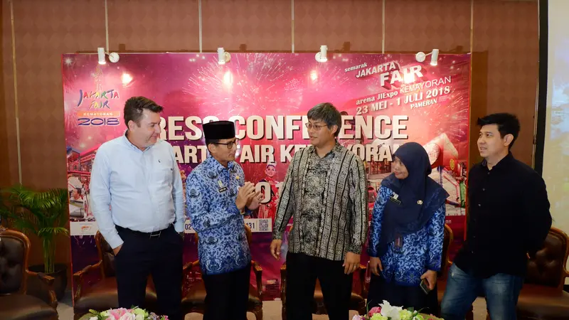 Konferensi Pers Pekan Raya Jakarta 2018