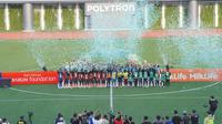 Para pemenang MilkLife Soccer Challenge - Kudus Series 3 2024 yang berlangsung di Supersoccer Arena dan Lapangan Rendeng Kudus pada Senin (23/9) hingga Sabtu (28/9). (dok.&nbsp;MilkLife Soccer Challenge)
