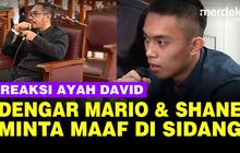 VIDEO: Reaksi Lugas Ayah David Dengar Mario Dandy & Shane Lukas Minta Maaf