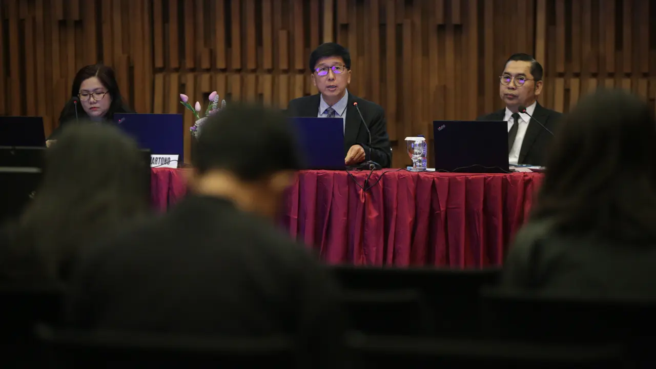 Paparan publik PT Surya Citra Media Tbk pada Kamis 16 Mei 2019 di Jakarta. Liputan6.com/Faizal Fanani