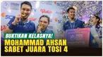 Comeback Manis! Mohammad Ahsan Buktikan Ketajamannya, Juara Bareng Ziva Magnolya di TOSI 4