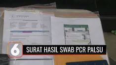 Komplotan penjual surat swab dan PCR Covid-19 palsu ditangkap. Selain dengan hasil negatif, ternyata empat tersangka ini juga menjual surat Swab PCR dengan hasil positif Covid-19 untuk digunakan pembeli agar bisa bolos kerja.