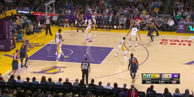 VIDEO : Cuplikan Pertandingan NBA, Jazz 112 vs Lakers 97